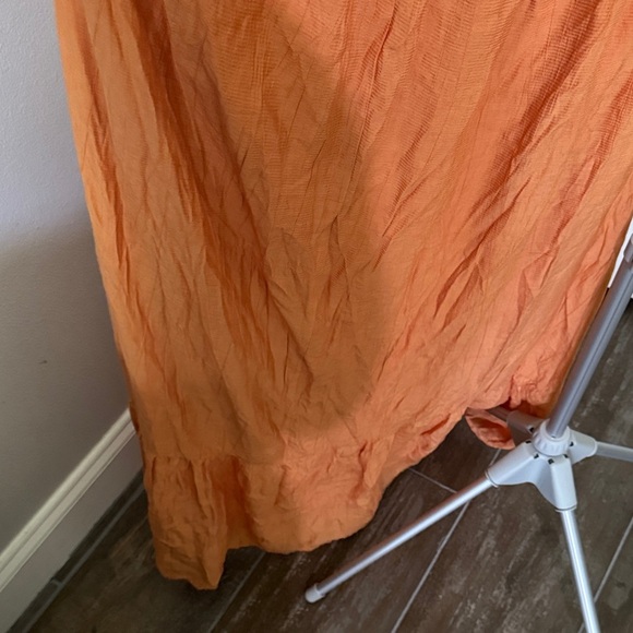 BiBi Vibrant Orange Maxi Dress - Picture 5 of 9